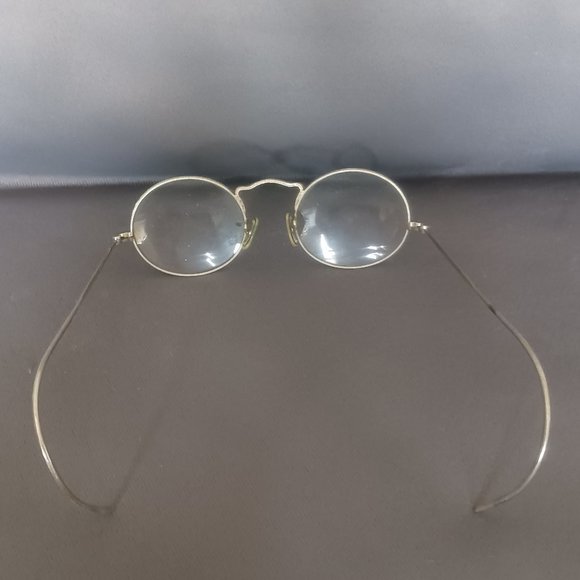 Vintage 1940 Authentic Bausch & Lomb Ful-View Bifocals With Original Paperwork - Picture 7 of 14